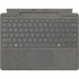 Microsoft Keyboard/Cover Case Microsoft Surface Pro 10, Surface Pro 8, Surface Pro 9, Surface Pro X Tablet - Platinum — 8XB-00186