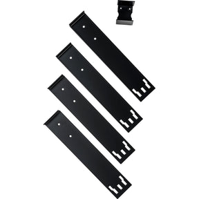 Vertiv Rackmount kit for two Vertiv Avocent HMX 5000/6000 High Performance KVM Systems contains metal brackets and screws. — RMK-97