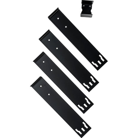 Vertiv Rackmount kit for two Vertiv Avocent HMX 5000/6000 High Performance KVM Systems contains metal brackets and screws. — RMK-97
