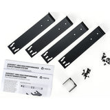Vertiv Rackmount kit for two Vertiv Avocent HMX 5000/6000 High Performance KVM Systems contains metal brackets and screws. — RMK-97
