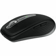 Logitech MX Anywhere 3S for Mac, Compact Wireless Bluetooth Mouse, 8K DPI Any-Surface Tracking, Quiet Clicks, USB C, Space Grey — 910-006945