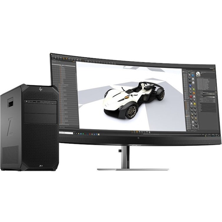 HP Z4 G5 Workstation - 1 Xeon w5-2445 - vPro Technology - 16 GB - 512 GB SSD - Tower - Black - Smart Buy — 805C4UT#ABA