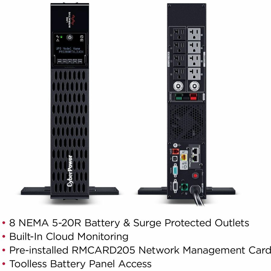 CyberPower PR2200RTXL2UC Smart App Sinewave UPS Systems — PR2200RTXL2UC