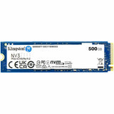 Kingston NV3 500 GB Solid State Drive - M.2 2280 Internal - PCI Express NVMe (PCI Express NVMe 4.0 x4) — SNV3S/500G