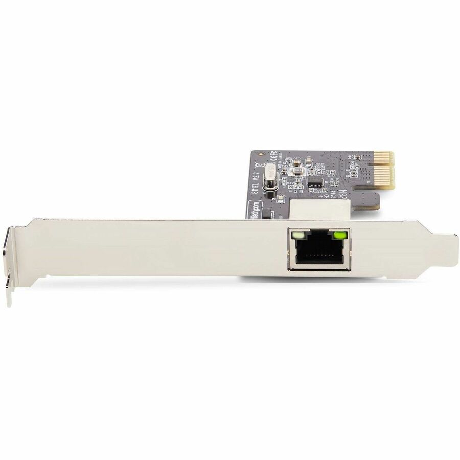 StarTech.com 1-Port Gigabit PCIe Network Adapter Card, 10/100/1000Mbps NIC, Realtek RTL8111H, TAA Compliant — ST1000SPEX2T