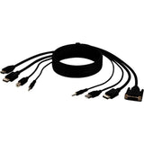 Belkin TAA (1) DVI to HDMI (1) DP-DP/USB/AUD CBL — F1DN2CC-DHPP6t