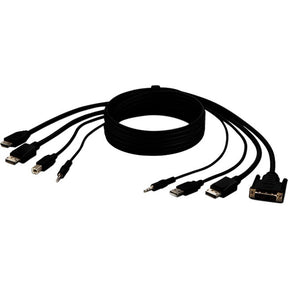 Belkin TAA (1) DVI to HDMI (1) DP-DP/USB/AUD CBL — F1DN2CC-DHPP6t