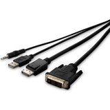 Belkin TAA (1) DVI to HDMI (1) DP-DP/USB/AUD CBL — F1DN2CC-DHPP6t