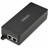 StarTech.com 1-Port 10Gbps Gigabit PoE++ Injector, 90W, 2.5/5/10G Ethernet/10/100/1000M, PoE++ (802.3af/at/bt), Wall Mountable, Unmanaged — AF41XC-POE-INJECTOR