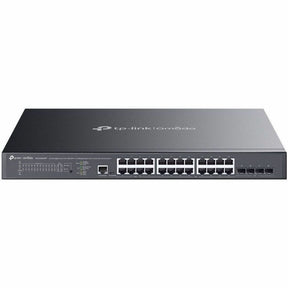TP-Link 24-Port Gigabit and 4-Port 10GE SFP+ L2+ Managed Switch with 16-Port PoE+ & 8-Port PoE++ — SG3428XMPP