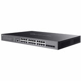 TP-Link 24-Port Gigabit and 4-Port 10GE SFP+ L2+ Managed Switch with 16-Port PoE+ & 8-Port PoE++ — SG3428XMPP