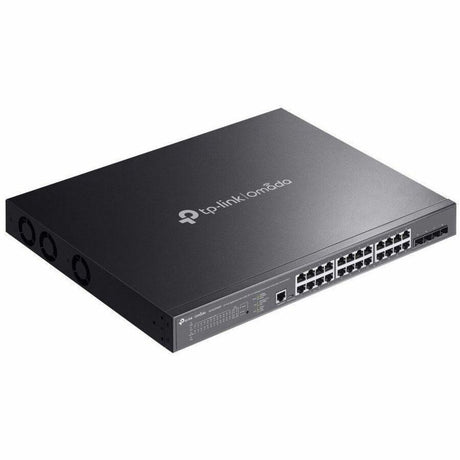 TP-Link 24-Port Gigabit and 4-Port 10GE SFP+ L2+ Managed Switch with 16-Port PoE+ & 8-Port PoE++ — SG3428XMPP