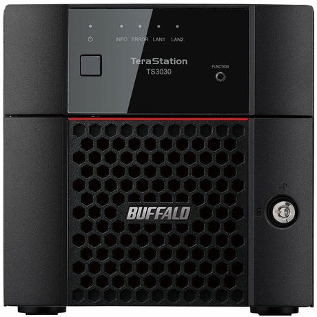 BUFFALO TeraStation 3230DN 2-Bay Secure SMB Desktop NAS 4TB (2x2TB) with Hard Drives Included — TS3230DN0402