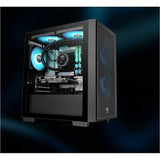 Thermaltake Versa H16 TG ARGB Micro Tower Chassis — CA-1Y8-00S1WN-02