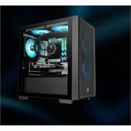 Thermaltake Versa H16 TG ARGB Micro Tower Chassis — CA-1Y8-00S1WN-02