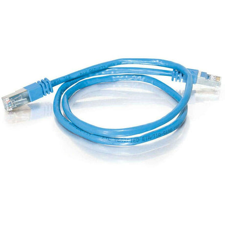 C2G 7ft Cat5e Ethernet Cable - Snagless Shielded (STP) - Blue — 27251