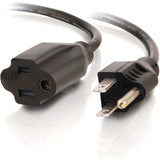 C2G 4ft 16 AWG Outlet Saver Power Extension Cord (NEMA 5-15P to NEMA 5-15R) — 29930