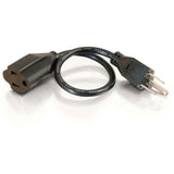 C2G 4ft 16 AWG Outlet Saver Power Extension Cord (NEMA 5-15P to NEMA 5-15R) — 29930