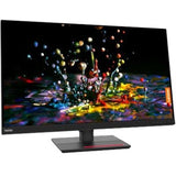 Lenovo ThinkVision P32P-20 32" Class 4K UHD LCD Monitor - 16:9 - Raven Black — 62A2GAR2US