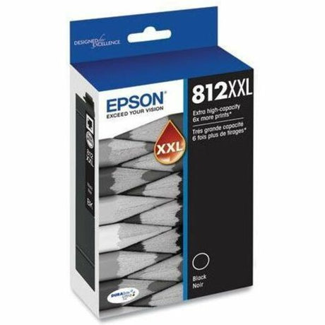 Epson T812 Original Extra High Yield Inkjet Ink Cartridge - Black Pack — T812XXL120-S