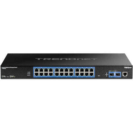 TRENDnet 26-Port Industrial Gigabit L2 Managed Rackmount Switch — TI-RG262I