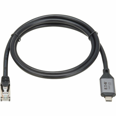 Eaton Tripp Lite Series USB-C to RJ45 Gigabit Ethernet Cable (M/M) - USB 3.2 Gen 1, 1 m (3.3 ft.) — U436-01M