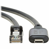 Eaton Tripp Lite Series USB-C to RJ45 Gigabit Ethernet Cable (M/M) - USB 3.2 Gen 1, 1 m (3.3 ft.) — U436-01M