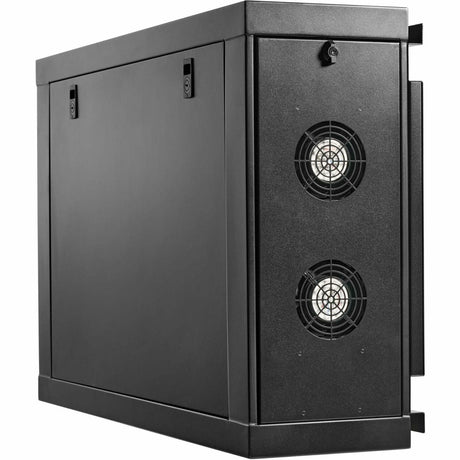 Eaton Tripp Lite Series SmartRack 4U Low-Profile Side-Mount Wall-Mount Mini Rack Enclosure, Black — SRW4USM