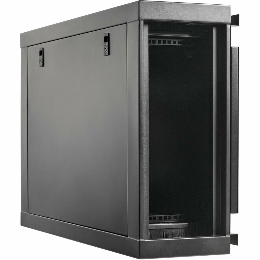 Eaton Tripp Lite Series SmartRack 4U Low-Profile Side-Mount Wall-Mount Mini Rack Enclosure, Black — SRW4USM