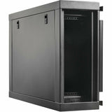 Eaton Tripp Lite Series SmartRack 4U Low-Profile Side-Mount Wall-Mount Mini Rack Enclosure, Black — SRW4USM