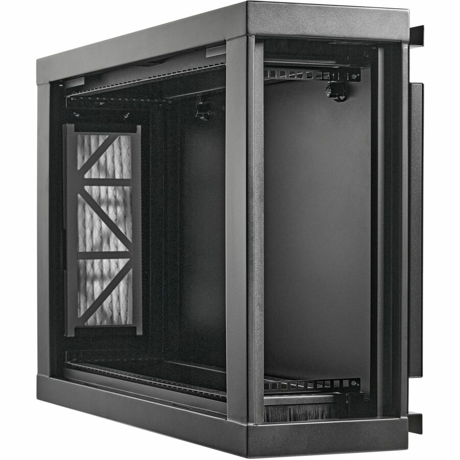 Eaton Tripp Lite Series SmartRack 4U Low-Profile Side-Mount Wall-Mount Mini Rack Enclosure, Black — SRW4USM