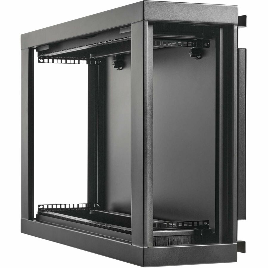 Eaton Tripp Lite Series SmartRack 4U Low-Profile Side-Mount Wall-Mount Mini Rack Enclosure, Black — SRW4USM