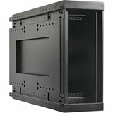 Eaton Tripp Lite Series SmartRack 4U Low-Profile Side-Mount Wall-Mount Mini Rack Enclosure, Black — SRW4USM