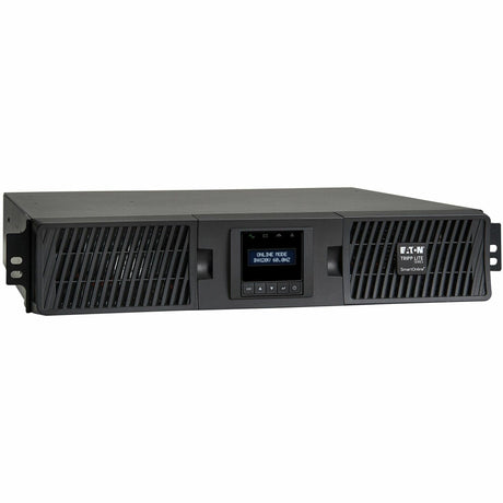 Eaton Tripp Lite Series SmartOnline 2000VA 1800W 120V Double-Conversion Sine Wave UPS - 7 Outlets, Extended Run, Network Card Option, LCD, USB, DB9, 2U Rack/Tower, TAA — SU2200RTXLCD2UTAA