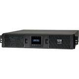 Eaton Tripp Lite Series SmartOnline 2000VA 1800W 120V Double-Conversion Sine Wave UPS - 7 Outlets, Extended Run, Network Card Option, LCD, USB, DB9, 2U Rack/Tower, TAA — SU2200RTXLCD2UTAA