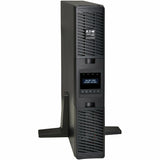 Eaton Tripp Lite Series SmartOnline 2000VA 1800W 120V Double-Conversion Sine Wave UPS - 7 Outlets, Extended Run, Network Card Option, LCD, USB, DB9, 2U Rack/Tower, TAA — SU2200RTXLCD2UTAA
