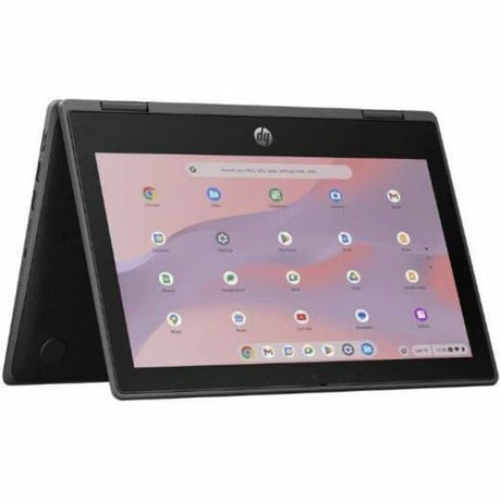 HP Fortis Flip G1i 11.6" Touchscreen Convertible 2 in 1 Notebook - HD - Intel N-Series N150 - 4 GB - 128 GB Flash Memory - Jet Black - Smart Buy — B86C9UT#ABA