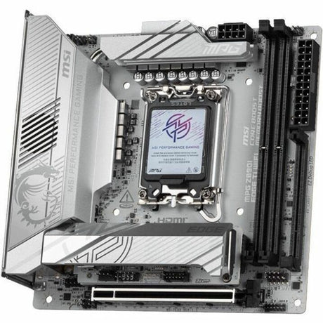 MSI MPG Z890I EDGE TI WIFI Gaming Desktop Motherboard - Intel Z890 Chipset - Socket LGA-1851 - Mini ITX — Z890IEDGTIWIFI