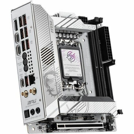 MSI MPG Z890I EDGE TI WIFI Gaming Desktop Motherboard - Intel Z890 Chipset - Socket LGA-1851 - Mini ITX — Z890IEDGTIWIFI