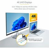 StarTech.com 10ft (3m) Premium Certified High Speed HDMI Cable, 4K 60Hz/1440p 144Hz, 18Gbps, UHD HDMI 2.0 Cord, TPE Jacket, White — HDMI2-CABLE-4K60-10W