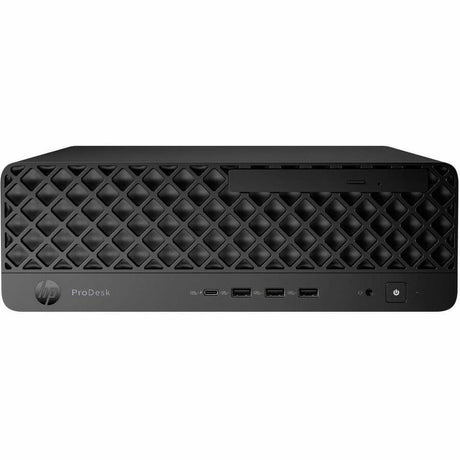 HP ProDesk 4 G1i Desktop Computer - Intel Core Ultra 5 15th Gen 235 - vPro Technology - 16 GB - 256 GB SSD - Small Form Factor - Jack Black - Smart Buy — BH9F0UT#ABA
