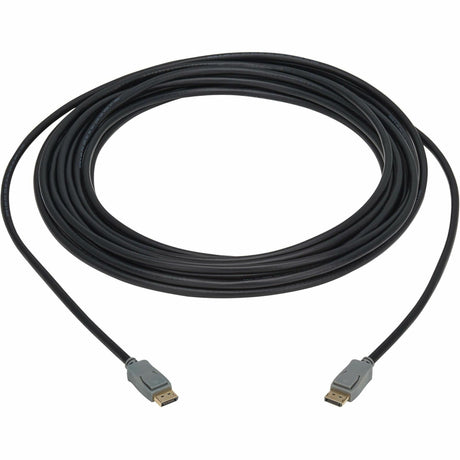 Eaton Tripp Lite Series DisplayPort Cable with Latching Connectors (M/M), 4K 60 Hz, HBR2, 4:4:4, HDCP 2.2, 35 ft. (10.7 m), Black — P580-035-4K6