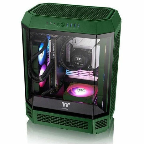 Thermaltake CT120 EX Reverse ARGB Sync PC Cooling Fan Racing Green (3-Fan Pack) - 3 Pack — CL-F226-PL12RG-A