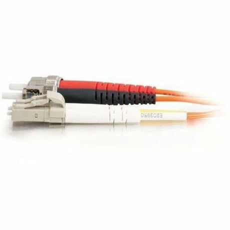 C2G 2m LC-ST 62.5/125 Duplex Multimode OM1 Fiber Cable - Orange - 6ft — 33164