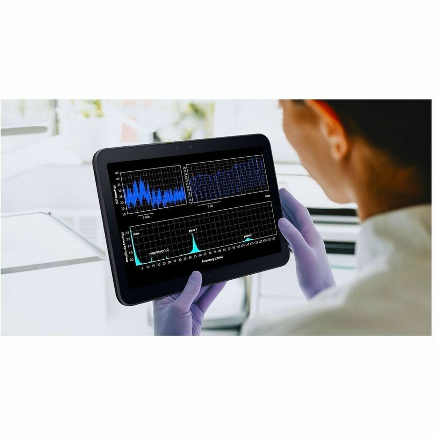Samsung Galaxy Tab Active5 Pro Enterprise Edition Rugged Tablet - 10.1" WUXGA - Qualcomm SM7635 Snapdragon 7s Gen 3 (4 nm) Octa-core - 8 GB - 256 GB Storage - Green — SM-X350NZGEN20