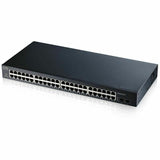 ZyXEL GS1900-48 L2 Web Managed 48-Port GbE Rackmount Switch with 2 SFP, Total 50-Ports — GS1900-48