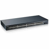 ZyXEL GS1900-48 L2 Web Managed 48-Port GbE Rackmount Switch with 2 SFP, Total 50-Ports — GS1900-48