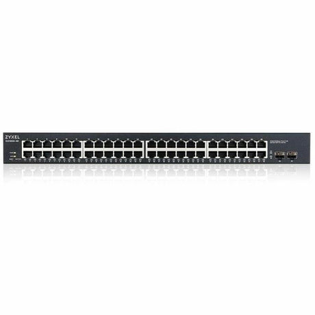 ZyXEL GS1900-48 L2 Web Managed 48-Port GbE Rackmount Switch with 2 SFP, Total 50-Ports — GS1900-48