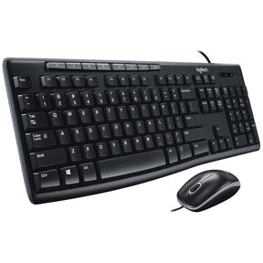 MK200 Media Corded Keyboard and Mouse Combo — 920-002714