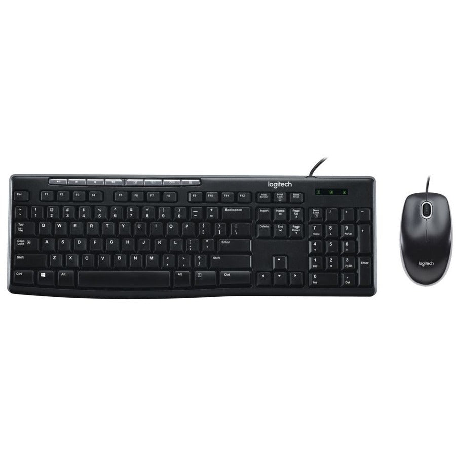 MK200 Media Corded Keyboard and Mouse Combo — 920-002714